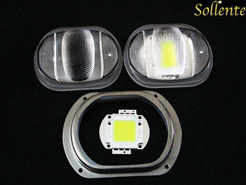 โคมไฟถนนไม่สมมาตร COB LED Module, ไฟถนน LED Lens กับ Reflector