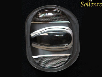 กลางแจ้งกระจก LED Clear เลนส์มุมกว้างสำหรับไฟ LED พลังงาน