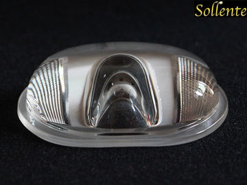 กลางแจ้งกระจก LED Clear เลนส์มุมกว้างสำหรับไฟ LED พลังงาน