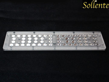 SMD 3528 อาร์เรย์เลนส์ LED, กระจกสะท้อนแสง LED ขนาด 56 วัตต์สำหรับไฟถนนที่ขั้วโลกสูง