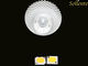 COB ไฟ LED Spotlight สะท้อนแสงที่มีผู้ถือท่อแสงมุมลำแสงมุม 38 องศา