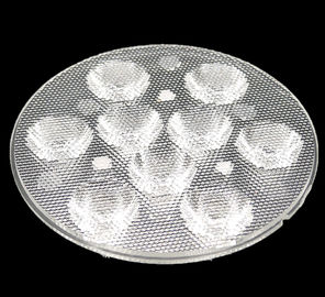 กรอบแว่นตากลม LED 9 วัตต์, อาร์เรย์ไฟ LED PMMA สำหรับโคมไฟถนน