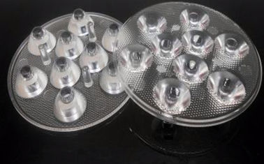 กรอบแว่นตากลม LED 9 วัตต์, อาร์เรย์ไฟ LED PMMA สำหรับโคมไฟถนน